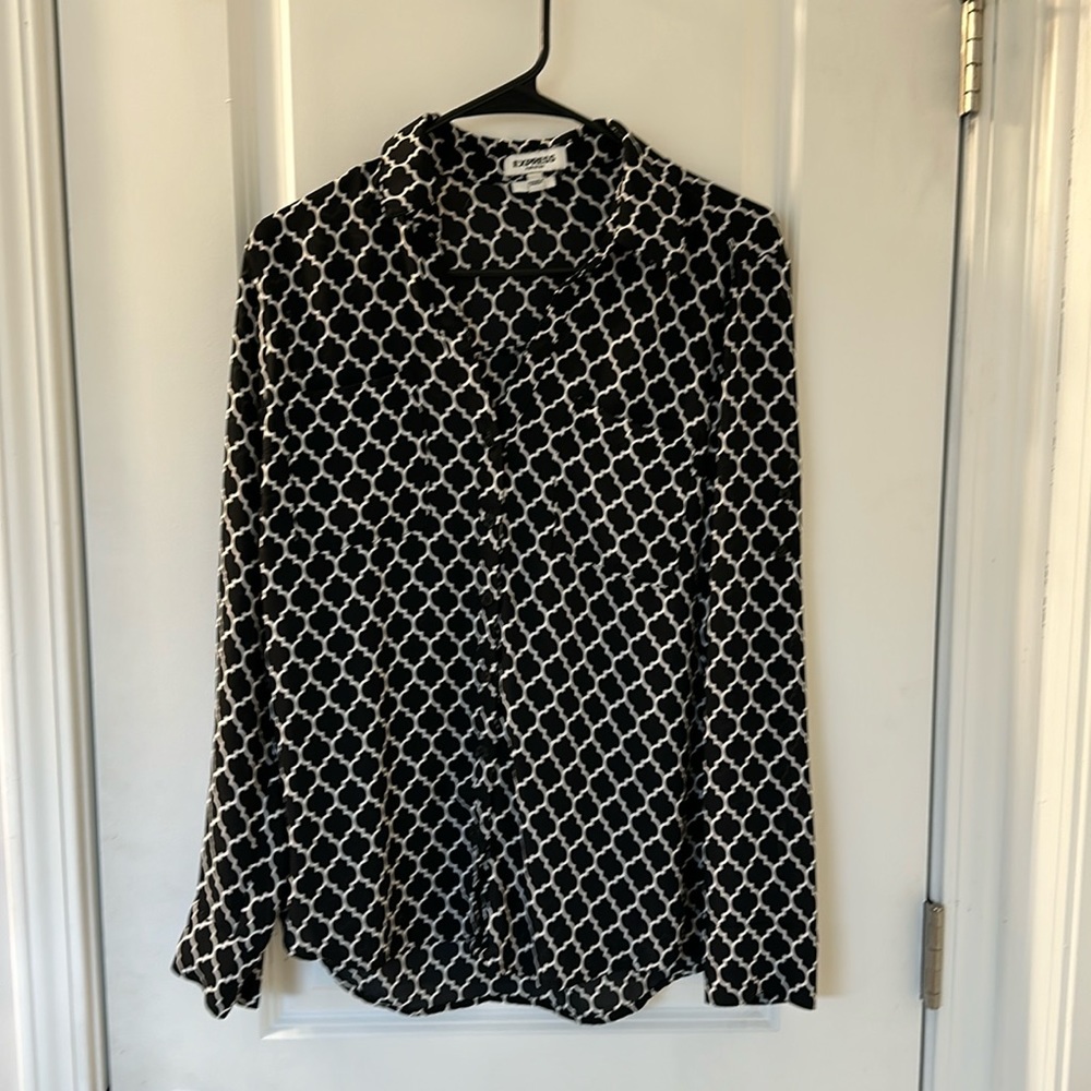 Express Portofino Dress Shirt Slim Medium